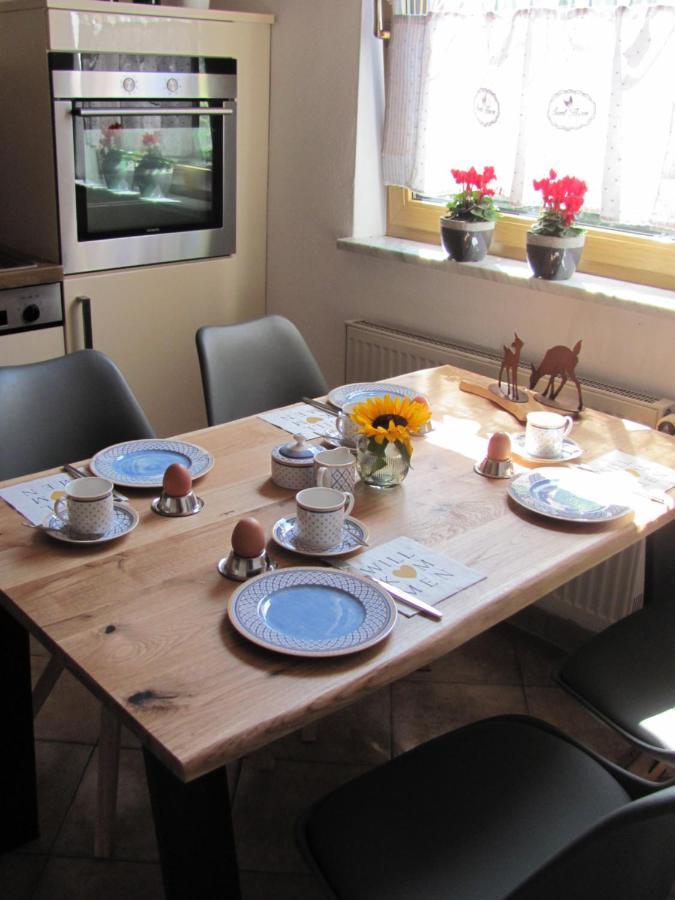 #7 Ferienhaus Mit Schlossblick Trunkelsberg Fuer Max 6 Personen,Kueche Komplett Eingerichtet, 2 Baeder 3 Schlafzimmer Top-Ausstattung المظهر الخارجي الصورة