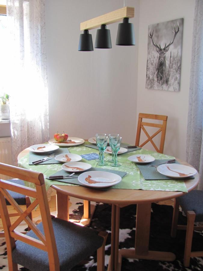#7 Ferienhaus Mit Schlossblick Trunkelsberg Fuer Max 6 Personen,Kueche Komplett Eingerichtet, 2 Baeder 3 Schlafzimmer Top-Ausstattung المظهر الخارجي الصورة
